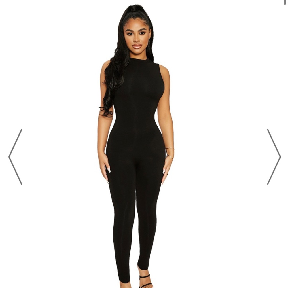 Naked Wardrobe Sleeveless Jumpsuit